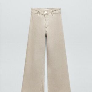 Zara “ZW the marine straight jeans”